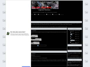 Forum gratuit : Legende Pokemon
