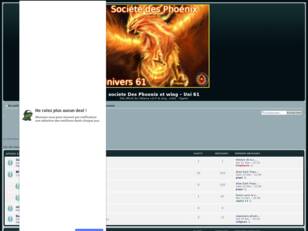 societe Des Phoenix et wing - Uni 61