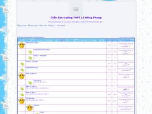 Diễn đàn trường THPT Lê Hồng Phong