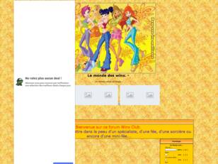 Le monde des winx.