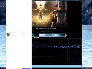 creer un forum : les combattants de la brume