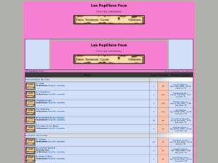 creer un forum : Les Papillons Fous