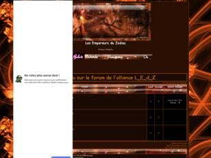 creer un forum : Les Empereurs du Zodiac