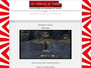 Forum Guilde Les Kamikaze de Tamriel