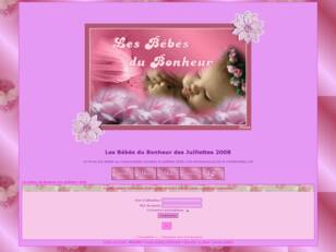 creer un forum : Les Bebes du Bonheur des Juillett