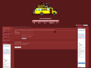 Forum gratis : creer un forum : Les promeneurs