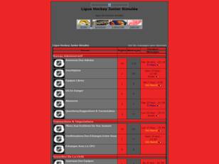 Ligue Hockey Junior Simulée