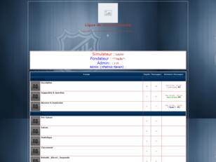 creer un forum : Ligue de Hockey Simule