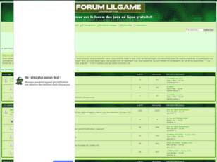 Lilgame - Le forum des jeux en ligne