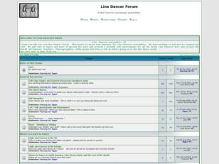 Line Dancer Forum