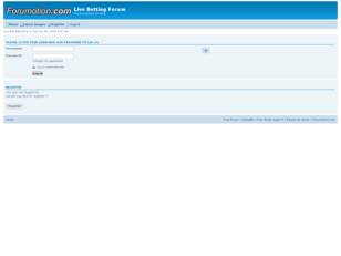 Live Betting Forum