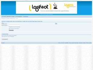 creer un forum : LOGIFOOT