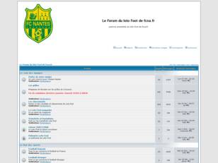 Le Forum du loto Foot de fcna.fr