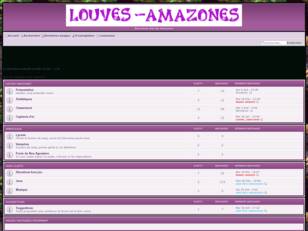 Forum gratuit : Louves-Amazones
