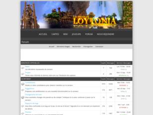 Loytonia : Forum - Serveur Minecraft