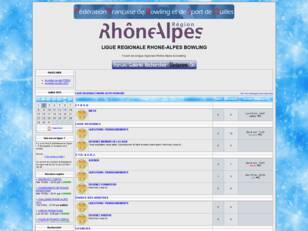 LIGUE REGIONAL RHONE-ALPES BOWLING