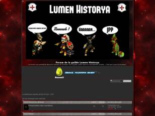 Forum de la guilde Lumen Historya