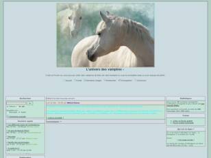 créer un forum : L'univers des vampires
