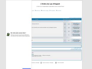 L'ordre du Lys d'Argent