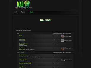 MAD Forum - Welcome