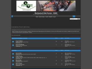 Mechanical Club Forum - M2EC