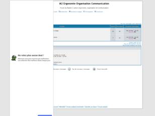 M2 Ergonomie Organisation Communication