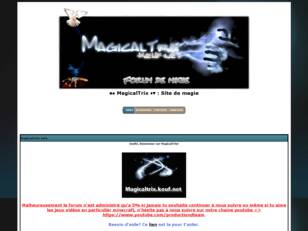 Magicaltrix - Forum de magie