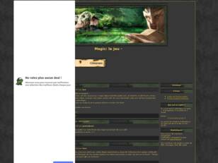 Forum gratuit : creer un forum : Magic: le jeu de