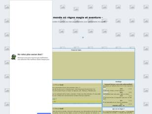 Un monde où règne magie et aventure