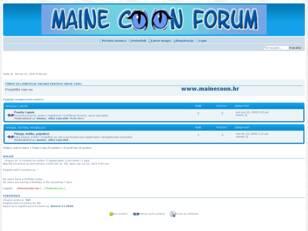 Forum za ljubitelje macaka pasmine Maine Coon