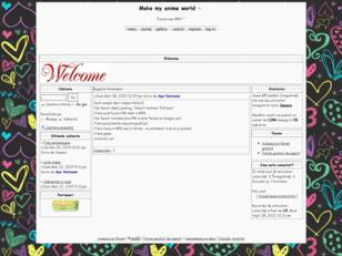 Forum gratuit : Make my anime world