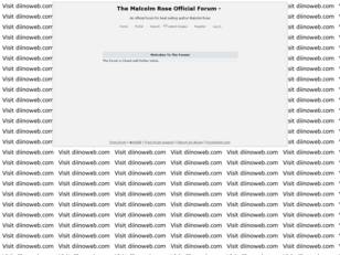 The Malcolm Rose Official Forum
