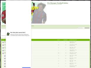 Index Pro Manager Football Online