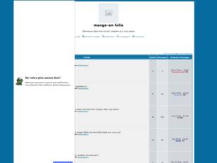 creer un forum : manga-en-folie