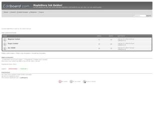 Forum free : MapleStory Job Guides!