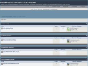 FORUM MAQUETTES LOUNGE CLUB-TerreAirMer