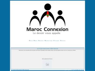 Maroc Connexion, le devoir vous appelle.