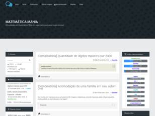 Fórum Grátis de Matemática - Matemática Mania