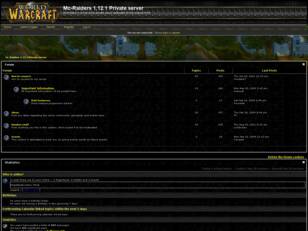 Free forum : Mc-Raiders 1.12.1 Private server