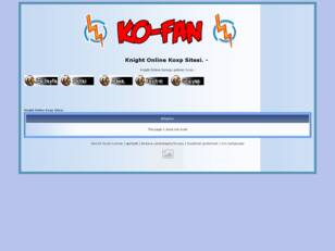 Knight Online Koxp Sitesi.