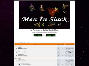 Forum de la Guilde Men in Slack