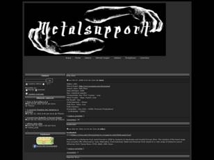 Forum gratuit : metalsupport