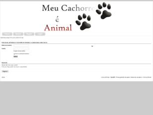 Forum gratis : Meu Cachorro é Animal