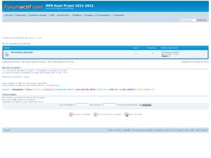 Le forum de la mfr saint projet
