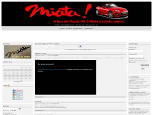 Miata! (Mazda MX-5) El foro del Club MIATA / MX5