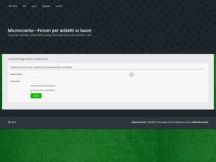 Microcosmo - Forum per addetti ai lavori