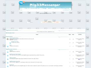 Mig33 Messenger Forums
