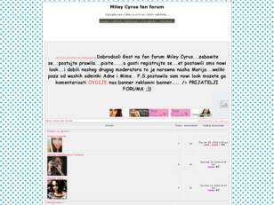 Miley Cyrus fan forum