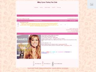 Miley Cyrus Turkey Fan Club