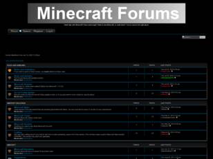 Minecraft forums
